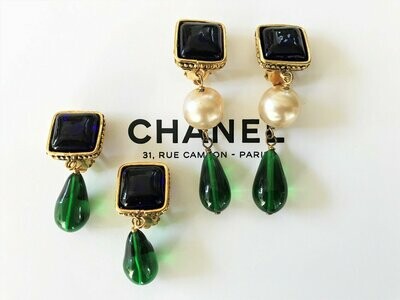VINTAGE CHANEL OHRCLIP ikonisches Accessoire