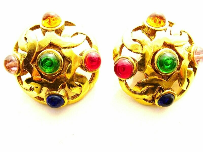 VINTAGE CHANEL OHRCLIP sign. 2CC5