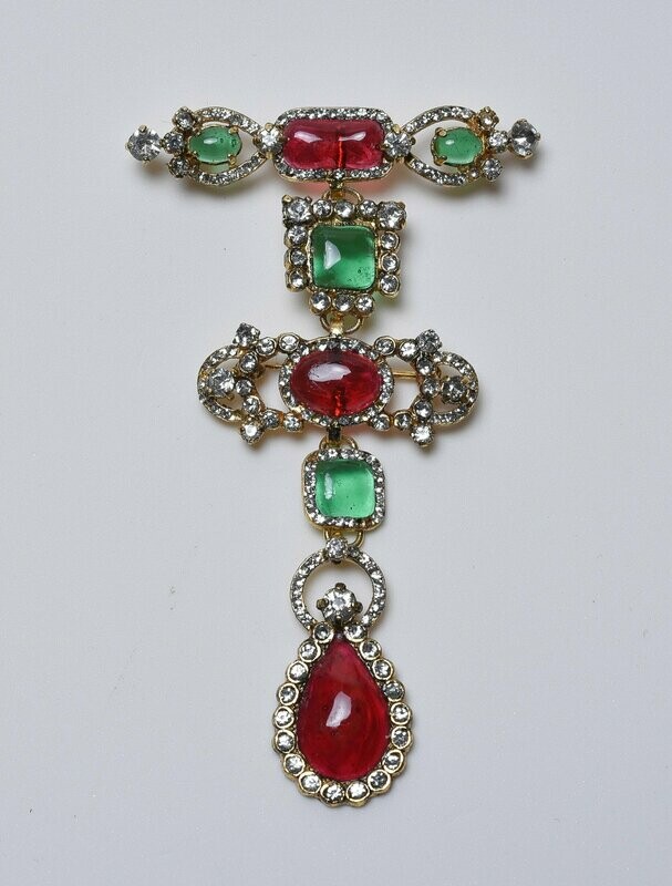 CHANEL BROSCHE  Chatelaine "REGENCY "  1955  "BOOKPIECE" von Coco Chanel!