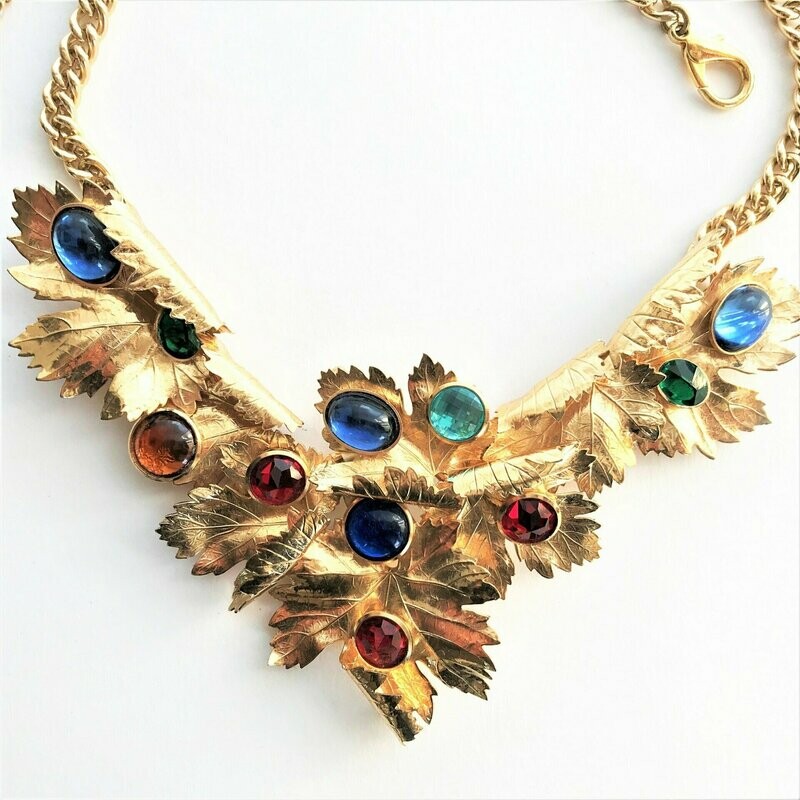 Vintage Collier von CHRISTAN DIOR  sign. Chr. Dior Germany ca. 1990