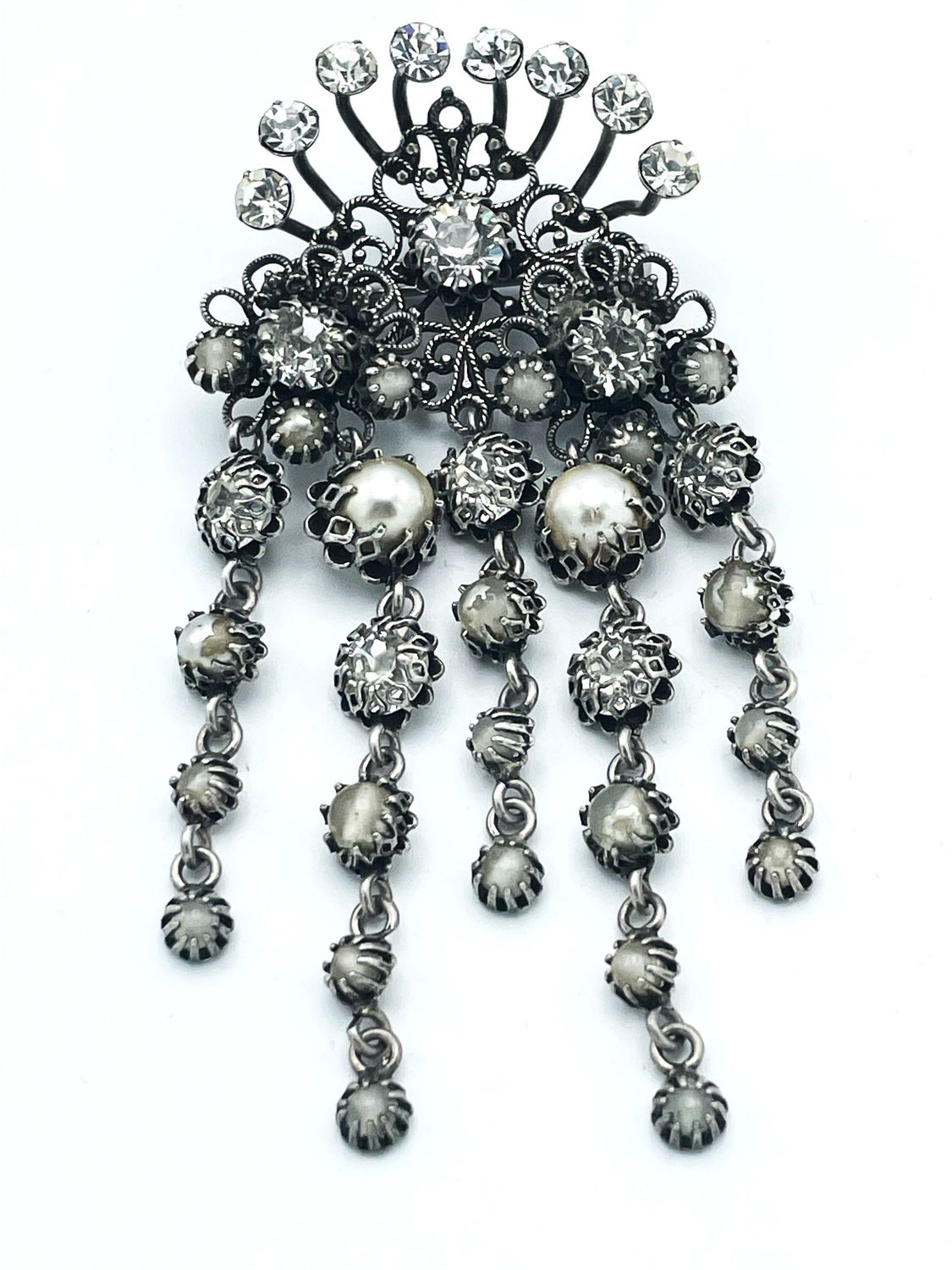 BROSCHE signiert "CIS" Countess Zoltowska Wien, 1960iger Jahre