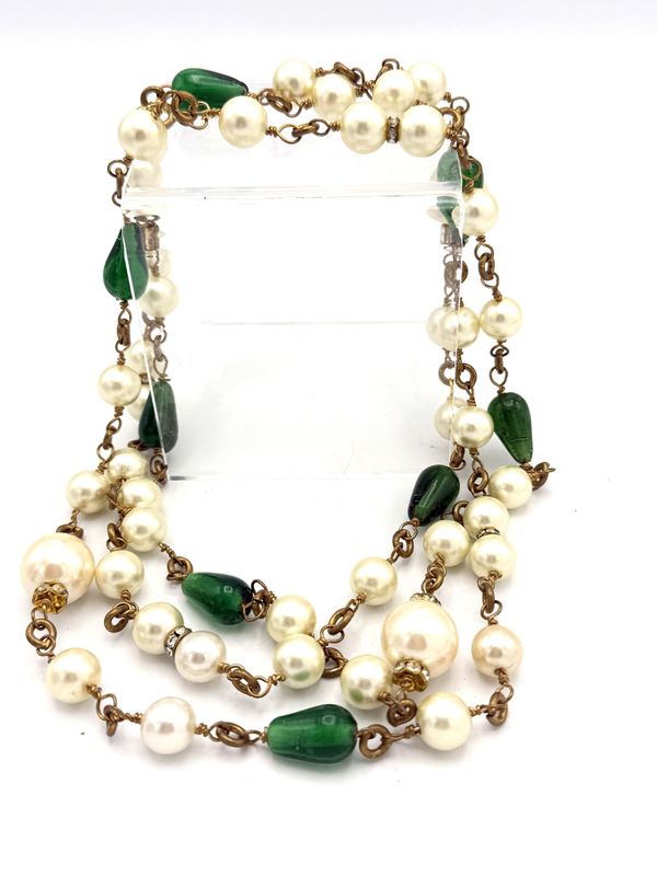 VINTAGE CHANEL  SAUTOIR sign. 1983