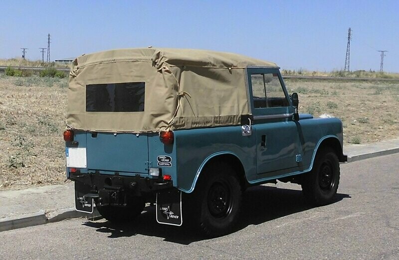 Lona techo con ventana trasera Land Rover Santana 88 REF 331110AE