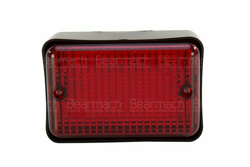 Piloto Antiniebla trasero  rectangular LED  Rojo Land Rover Defender REF BA 9716