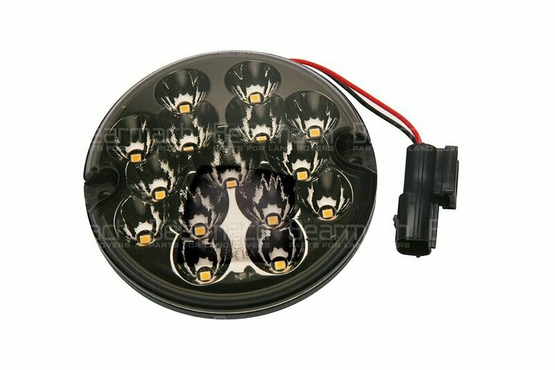 Piloto trasero LED Marcha Atras   95mm ahumado Land Rover Defender