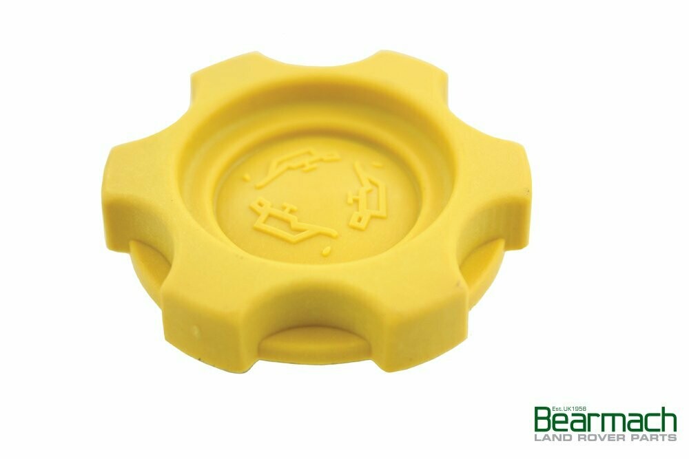 Tapón llenado de aceite Land Rover Defender TD5, Land Rover Discovery 2 TD5,  Land Rover Freelander serie 1 con motor Rover