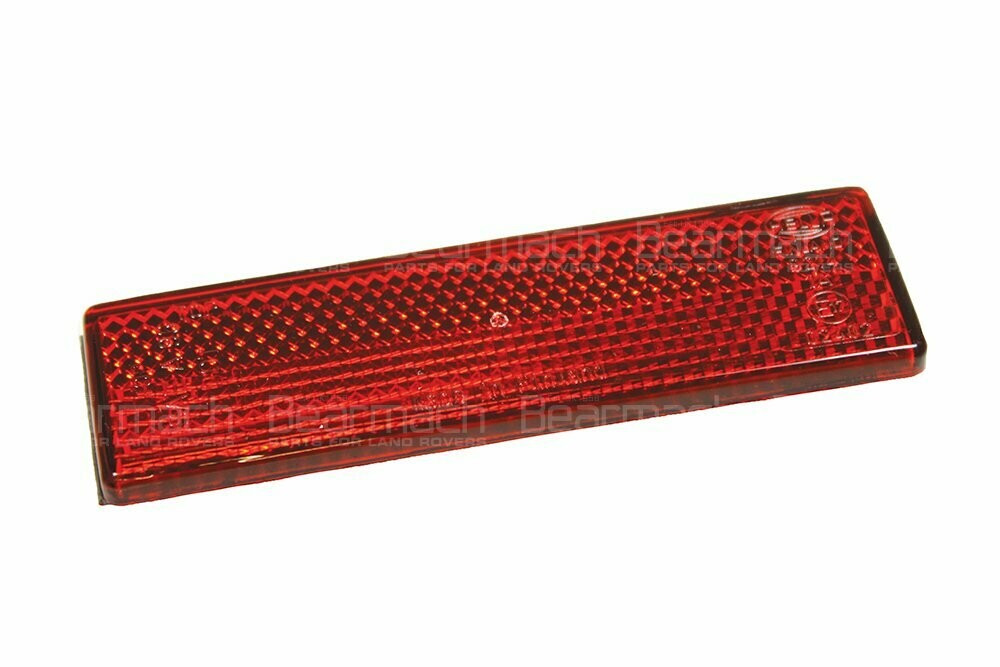 Reflectante rojo rectangular para pegar Land Rover Defender