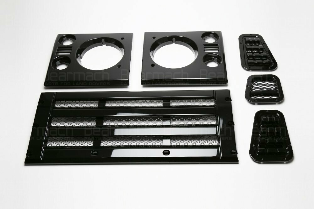 Kit frontal de franjas horizontales Land Rover Defender. REF BA 9454