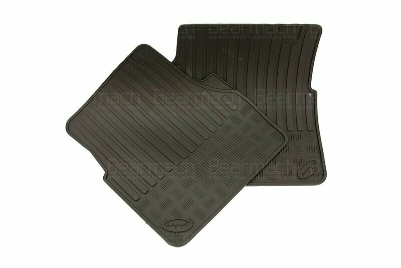 Juego de Alfombrillas de goma de delanteras , para Land Rover Defender .