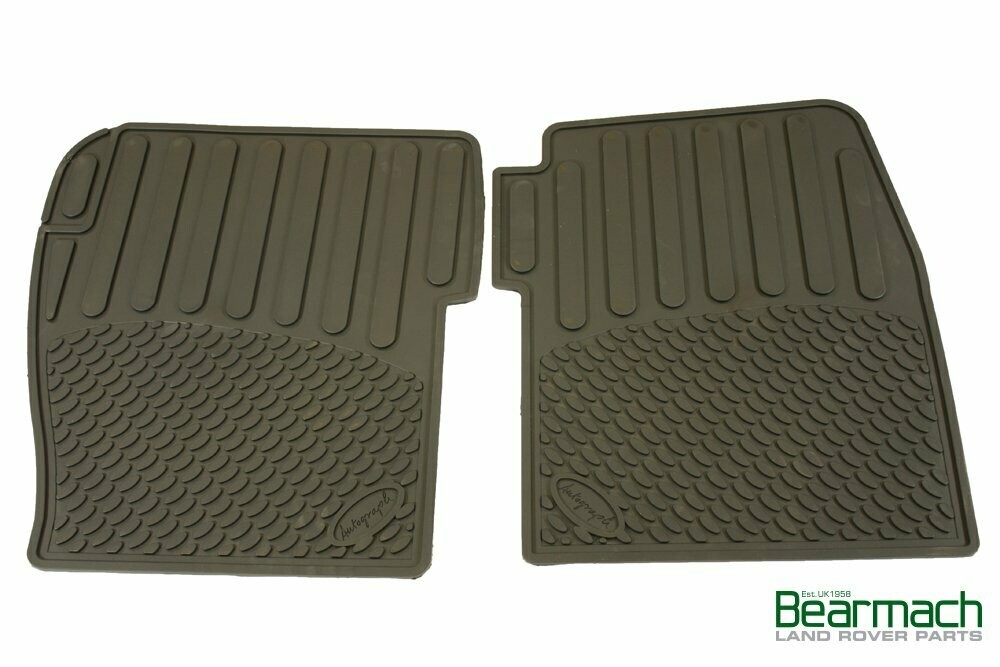 Juego de Alfombrillas de goma delanteras , para Land Rover Discovery 2 . REF BA 3504