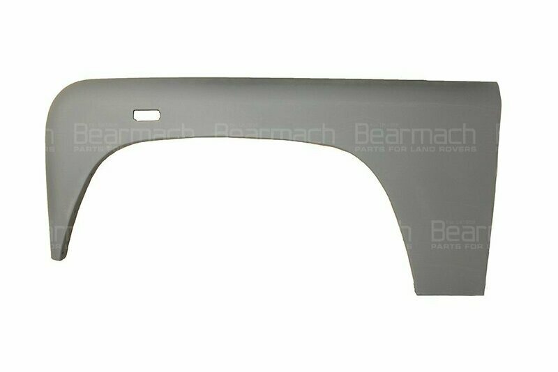 Aleta lateral izquierdo Land Rover Defender TD5 y modelos posteriores. Chapa REF ASB710270