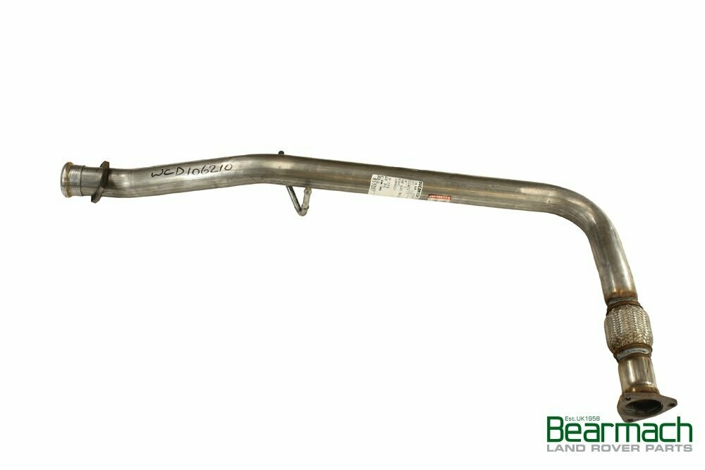 Escape 1º tramo sin catalizador Land Rover Defender TD5, Land Rover Discovery TD5 REF wcd000960
