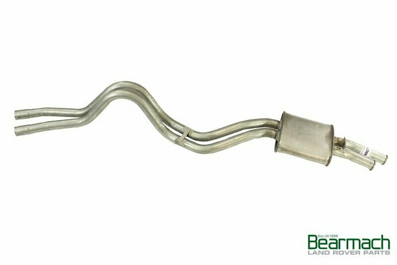 Escape tramo final doble Range Rover clasic carburacion REF NRC7185