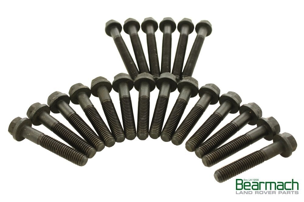 KIT DE TORNILLO CULATA RANGE ROVER CLASSIC ,  P38 Y LAND ROVER DISCOVERY   , DEFENDER,  v8 REF BK 0119
