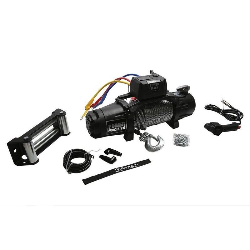 CABESTRANTE WINCH Bearmach Power Mach 12,000lb REF ba 6002a