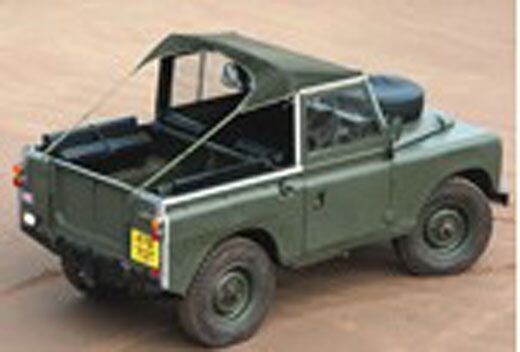 Lona BIKINI techo  Land Rover Santana 88 109  color khaki. REF ext253-1khc
