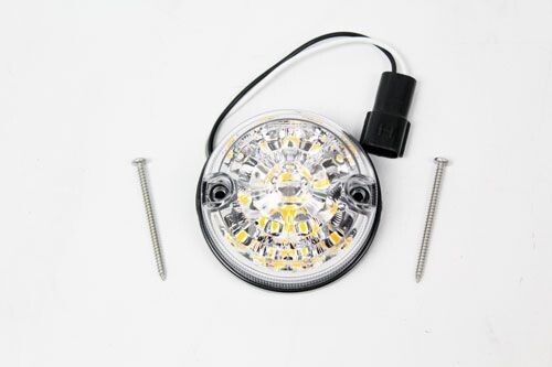 Piloto delantero intermitente transparente led land Rover defender REF LR047798LEDCL