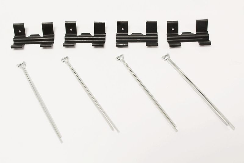 Pasadores kit montaje pastillas traseras para discos macizos Land Rover Defender, Discovery 1, Range rover clasic REF stc8574