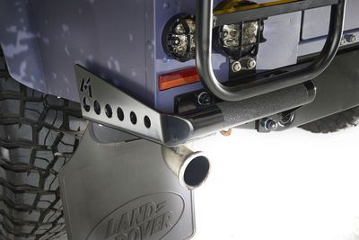Paragolpes reforzados, con luces, para winch ets