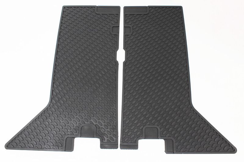 Juego de Alfombrillas de goma de la 2ª fila , para Land Rover Discovery 1  y Range Rover Classic . REF GA4427