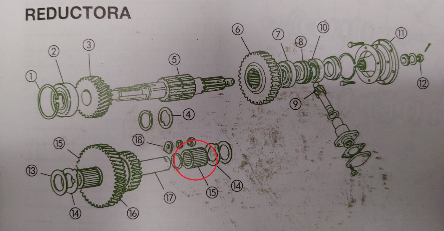 RODAMIENTO CAJA  CANBIOS LAND ROVER Series,  Ref. 599869