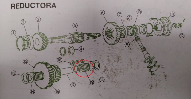 RODAMIENTO CAJA  CANBIOS LAND ROVER Series,  Ref. 599869