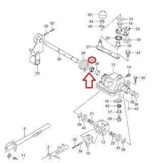 reten  caja cambios Suzuki    14x22x06 REF 09283-14006