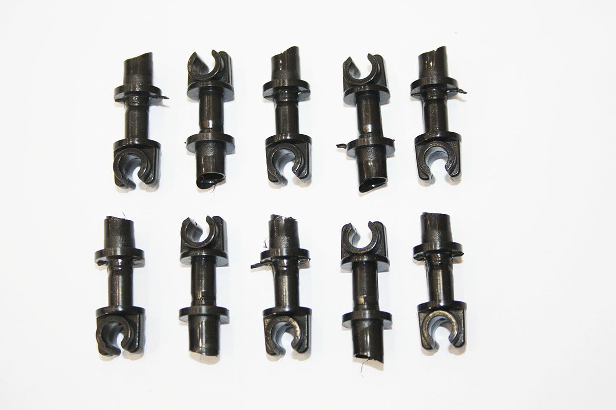 Grapa clip soporte cables tubos Land Rover Discovery , Defender, Range Rover clasic REF crc1250L