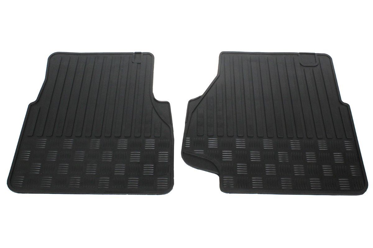 Juego de Alfombrillas de goma de delanteras , para Land Rover Defender . ref. vplds0676
