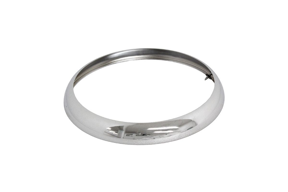 Bisel anillo cromado  de faro , Land Rover Series 1 y 2 , Santana REF DA6110