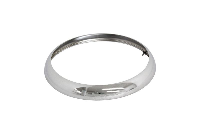 Bisel anillo cromado  de faro , Land Rover Series 1 y 2 , Santana REF DA6110