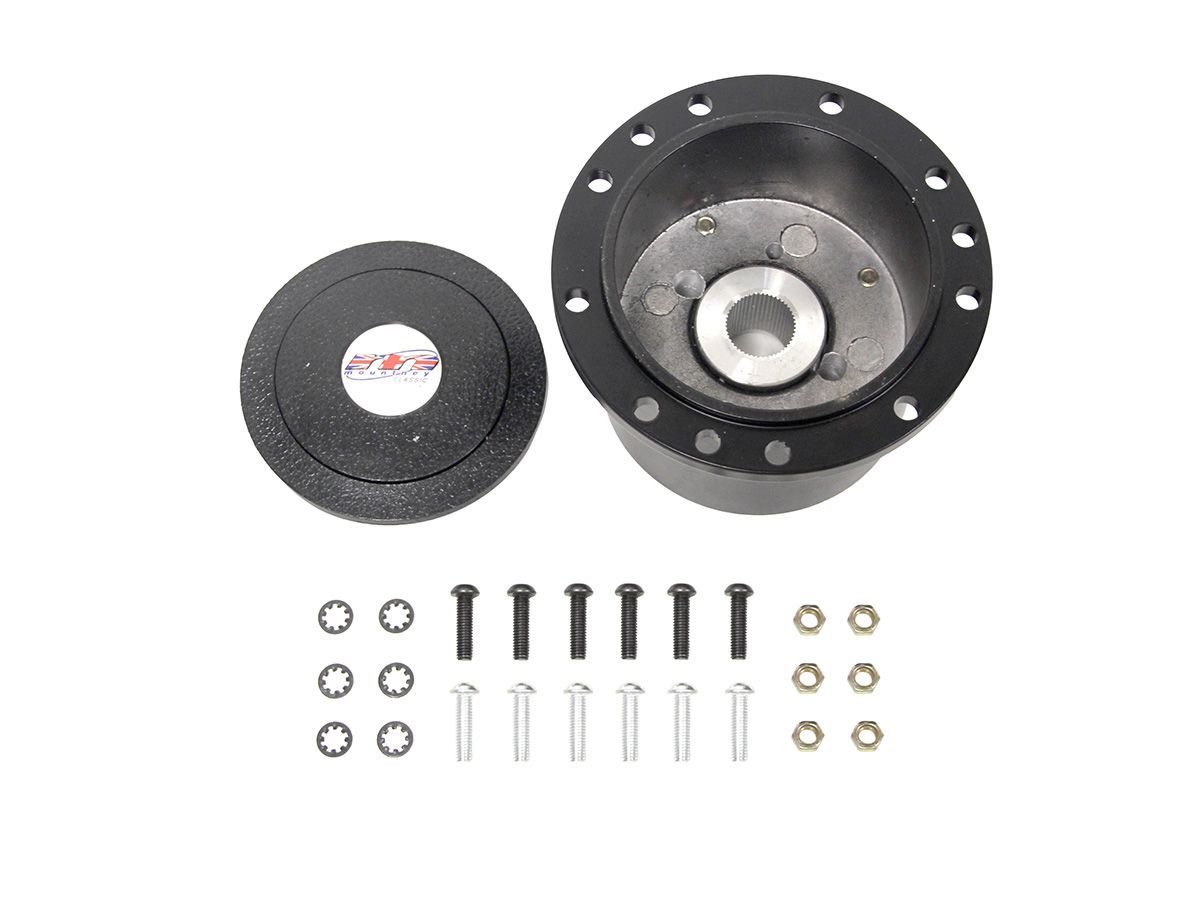 Centro de volante 36 estrías Land Rover Defender, Land Rover Serie Santana. (Piña) REF gi002 Centro de volante 36 estrías Land Rover Defender, Land Rover Serie Santana. (Piña) REF gi002