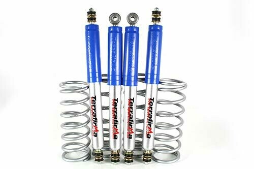 Kit suspensión +5 Discovery 1, Defender 90, Range Rover Clasic REF TF208 Kit suspensión +5 Discovery 1, Defender 90, Range Rover Clasic REF TF208