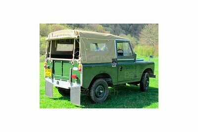 Lona techo con ventanas laterales y trasera Land Rover Santana 88. REF 331113AE