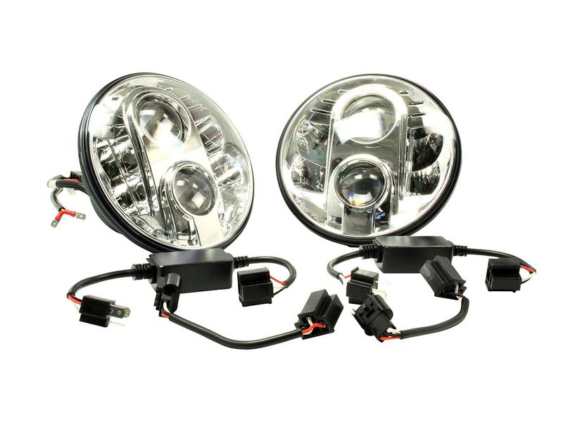 OFERTA!!!  Ultimas unidades.  Faros Led Land Rover Defender Range Rover Clasic REF BA 070LEDL