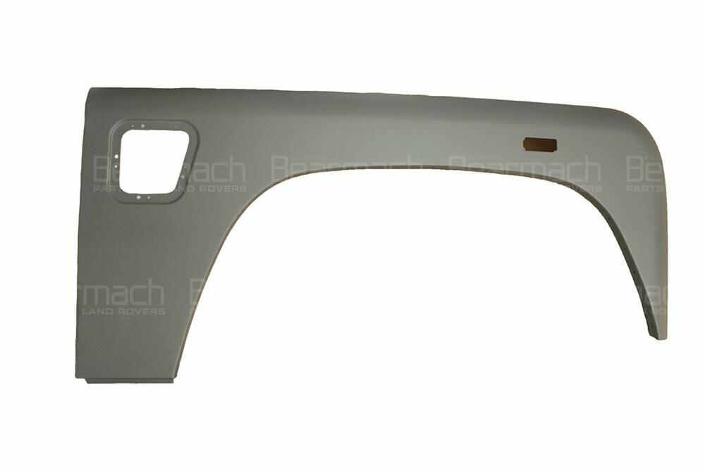 Aleta lateral derecha Land Rover Defender TD5 y modelos posteriores. Chapa REF ASB710260
