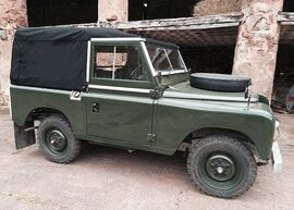 Lona techo con ventana trasera Land Rover Santana 88 REF ext250-4bkc Lona techo con ventana trasera Land Rover Santana 88 REF ext250-4bkc