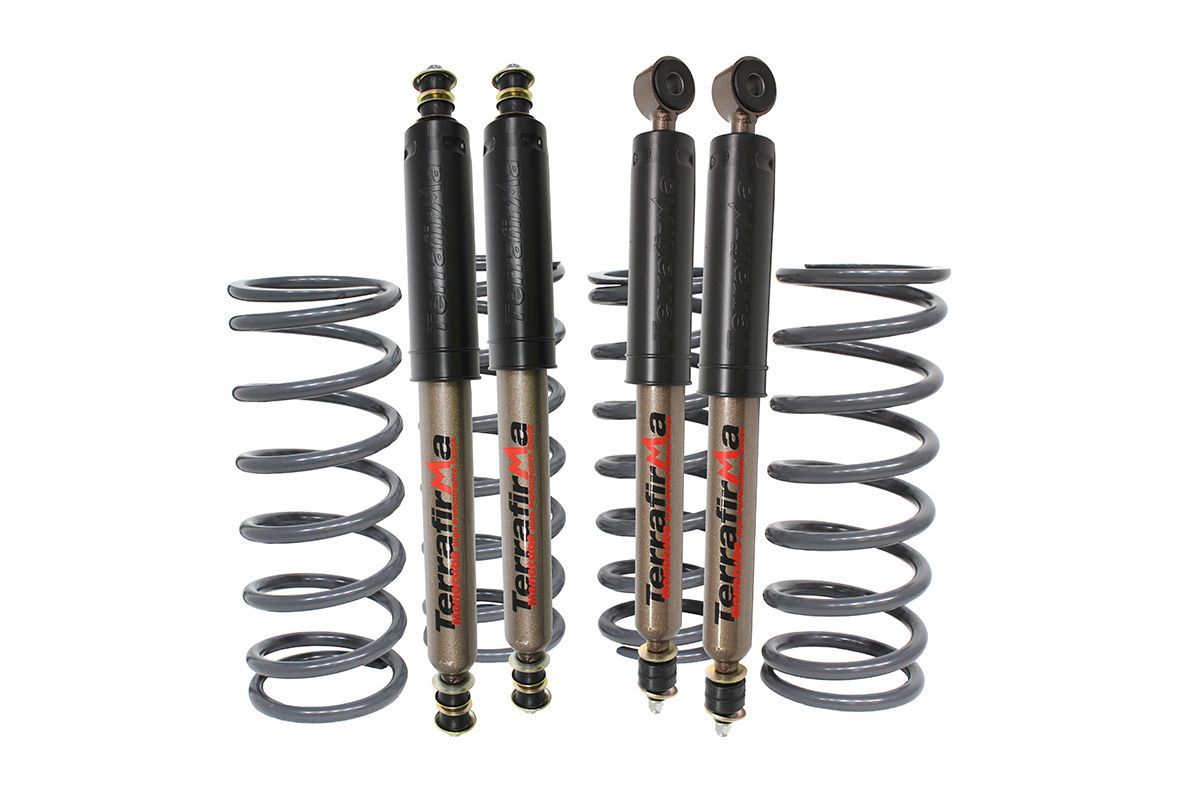 Kit suspensión estandar Defender 90  Discovery 1 Range Rover clasic Monotube Performance REF TF185