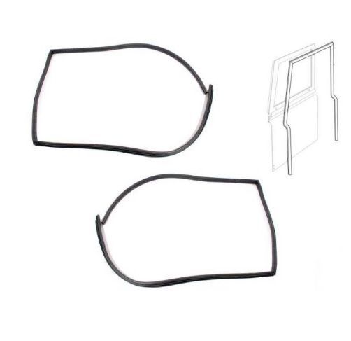 Juego juntas de goma contorno 2 puertas delanteras para Land Rover Defender . Juego juntas de goma contorno 2 puertas delanteras para Land Rover Defender .
