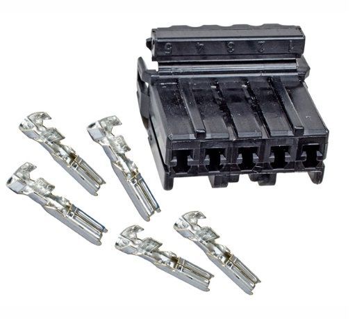 Conector negro 5 pines REF DA1402