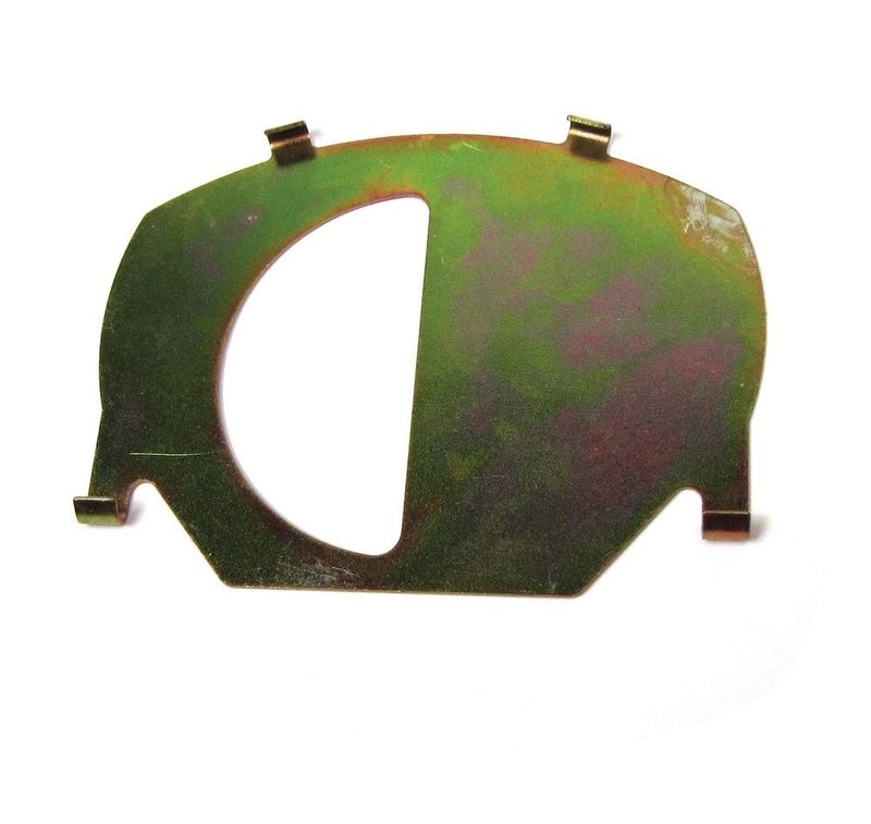 Chapa antichirrido pastillas traseras Land Rover Discovery 1, Defender 90, Range Rover clasic REF 591628 Chapa antichirrido pastillas traseras Land Rover Discovery 1, Defender 90, Range Rover clasic REF 591628