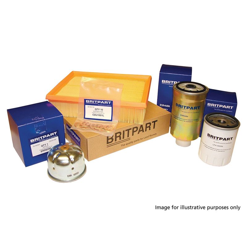 Kit filtros Range Rover L322 V8  3.6 diesel  REF DA6066