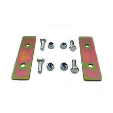Kit pletinas HD fijador sujeción  muelles traseros , LR Defender 90,  LR Discovery 1, LR Discovery 2, RR Clasic. REF ntc6106hdkit