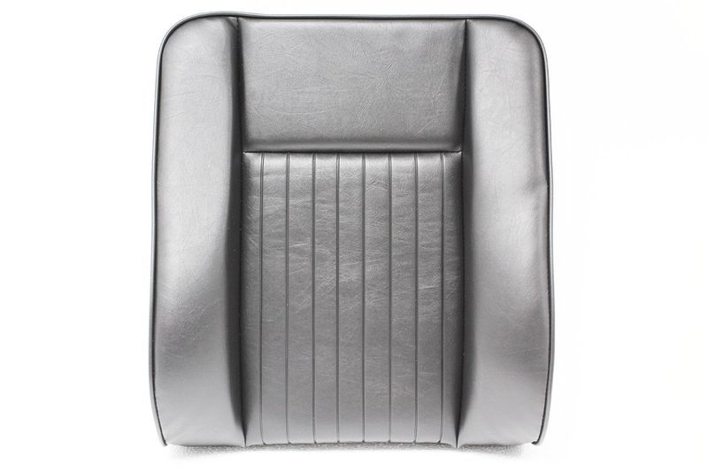 Respaldo  asiento  de Land Rover Santana delantero lateral modelo deluxe, negro REF mrc6982