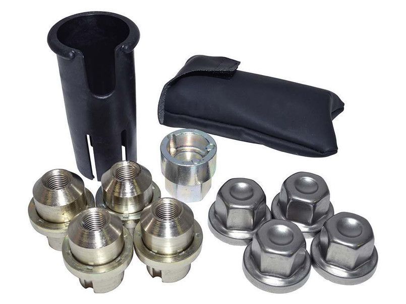 Kit de 4 tuercas antirrobo para llanta de aluminio Range Rover P38, Land Rover Discovery 2 REF RRB100370 Kit de 4 tuercas antirrobo para llanta de aluminio Range Rover P38, Land Rover Discovery 2 REF RRB100370