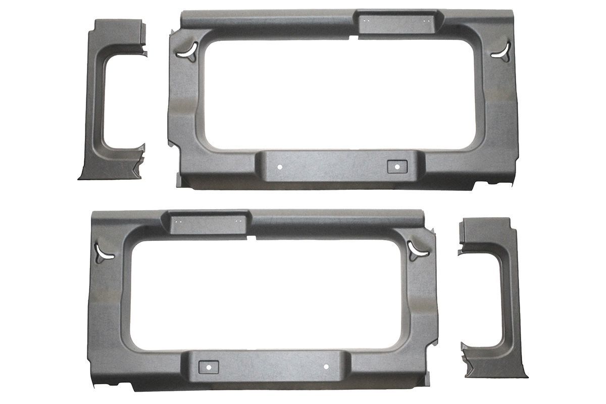 Paneles traseros interiores color gris Land Rover Defender 110 REF TF2752 Paneles traseros interiores color gris Land Rover Defender 110 REF TF2752