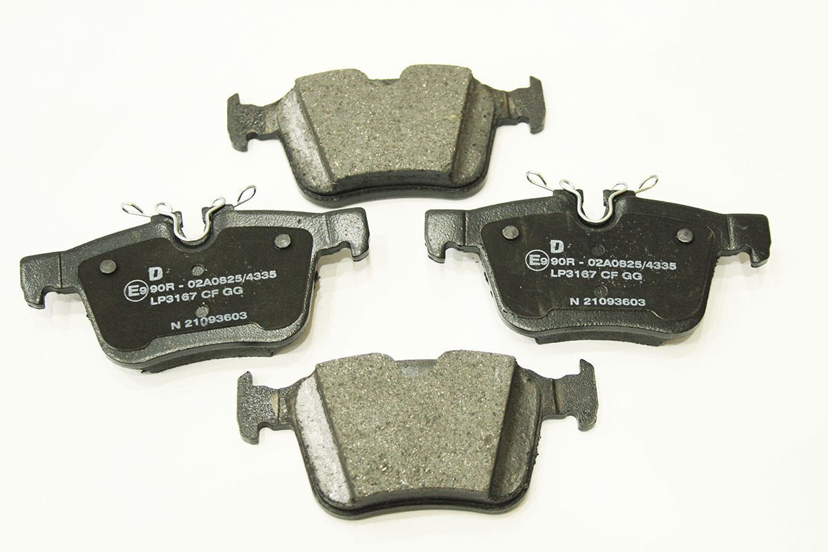 Pastillas de freno traseras Land Rover Discovery sport, Range Rover Evoque REF LR061385 Pastillas de freno traseras Land Rover Discovery sport, Range Rover Evoque REF LR061385