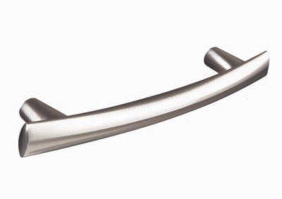 Bow T bar handle, Brushed Steel