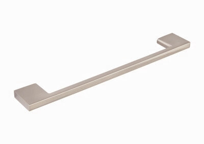 Slim T bar handle, Brushed steel