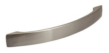 Bow Handle, Zinc Alloy, Lewis Stainless steel effect